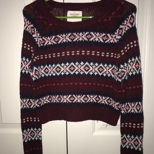 Cropped sweater